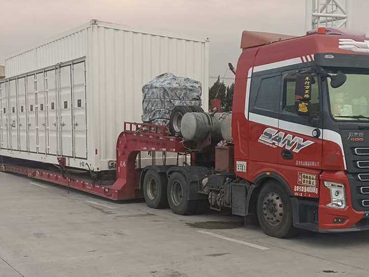 汕头整车物流13米高栏货车