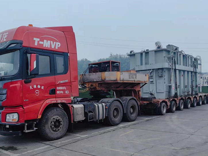 东莞整车物流16米平板货车