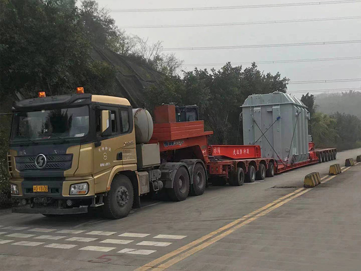 包头整车物流16米平板货车