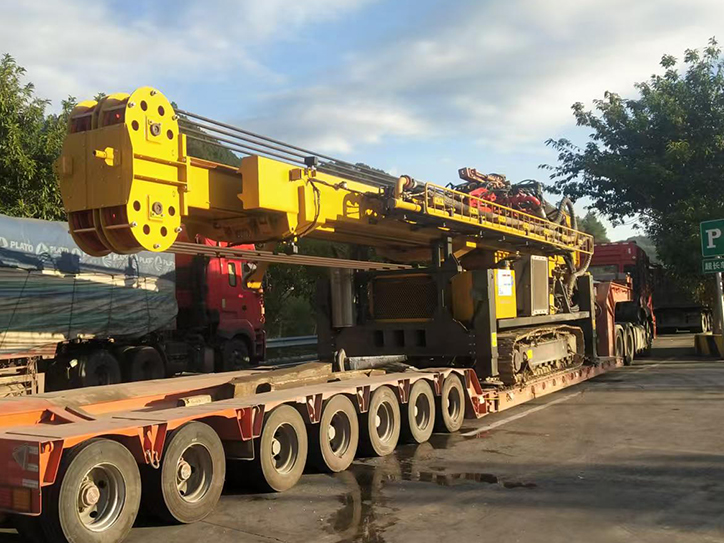 营口整车物流16米平板货车